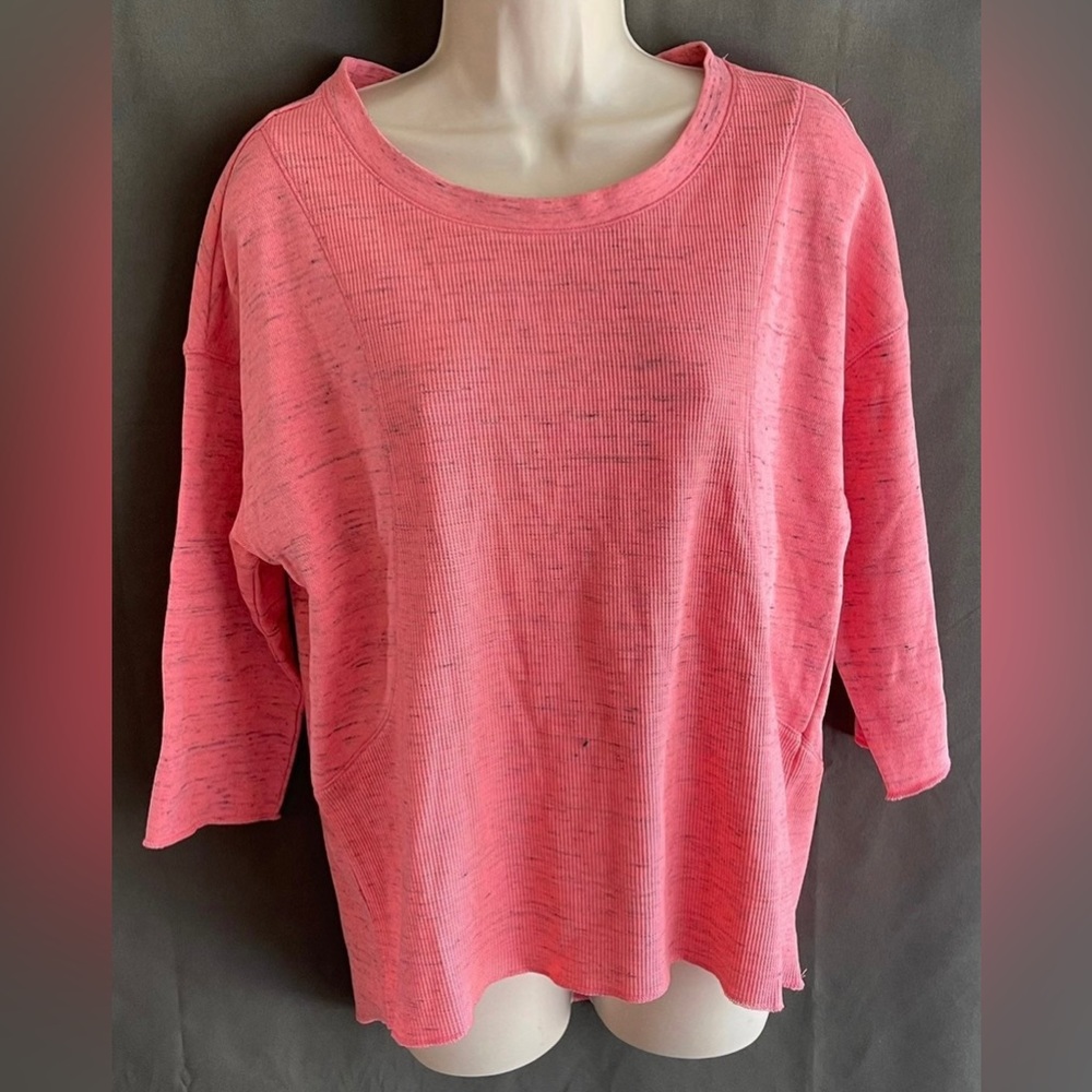 NWOT women's 3/4 sleeve sweatshirt Calvin Klein performance (M) MSRP $88